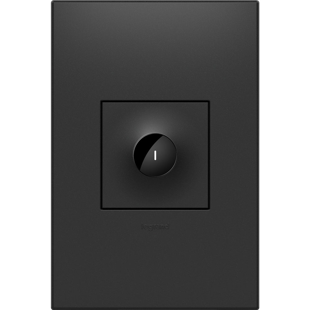 Legrand - ASWV1532G2 - 15A Wave Switch with Microban - adorne - Graphite