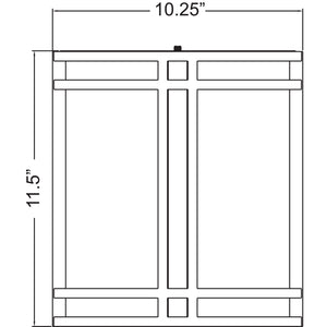 Access - 20362LEDDLP-SAT/OPL - LED Wall Fixture - Artemis - Satin