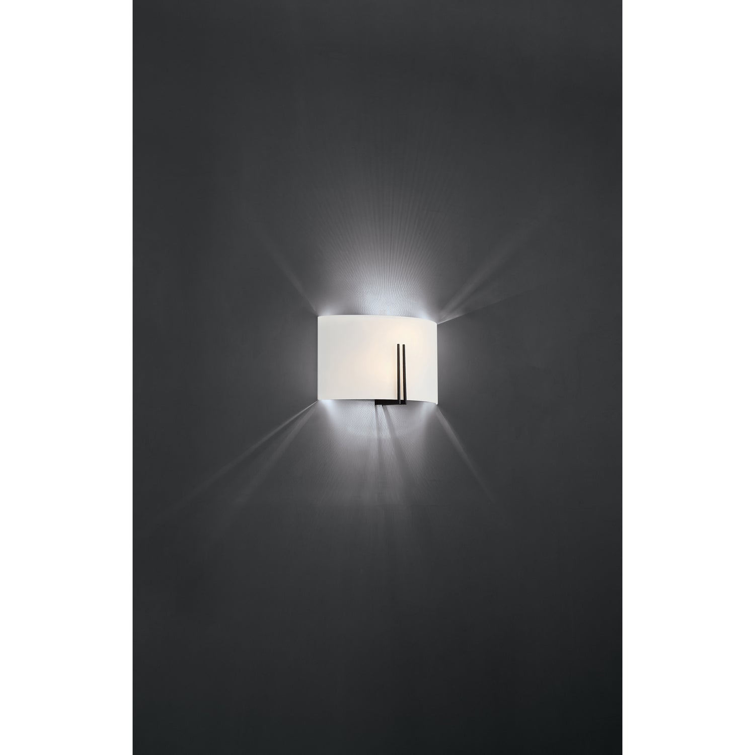 Access - 20447LEDDLP-MBL/WH - LED Wall Fixture - Prong - Matte Black