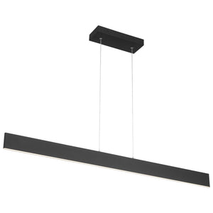 Access - 24896LEDD-MBL/ACR - LED Island Pendant - Holm - Matte Black