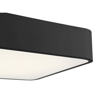 Access - 49980LEDD-BL/ACR - LED Flush Mount - Granada - Black