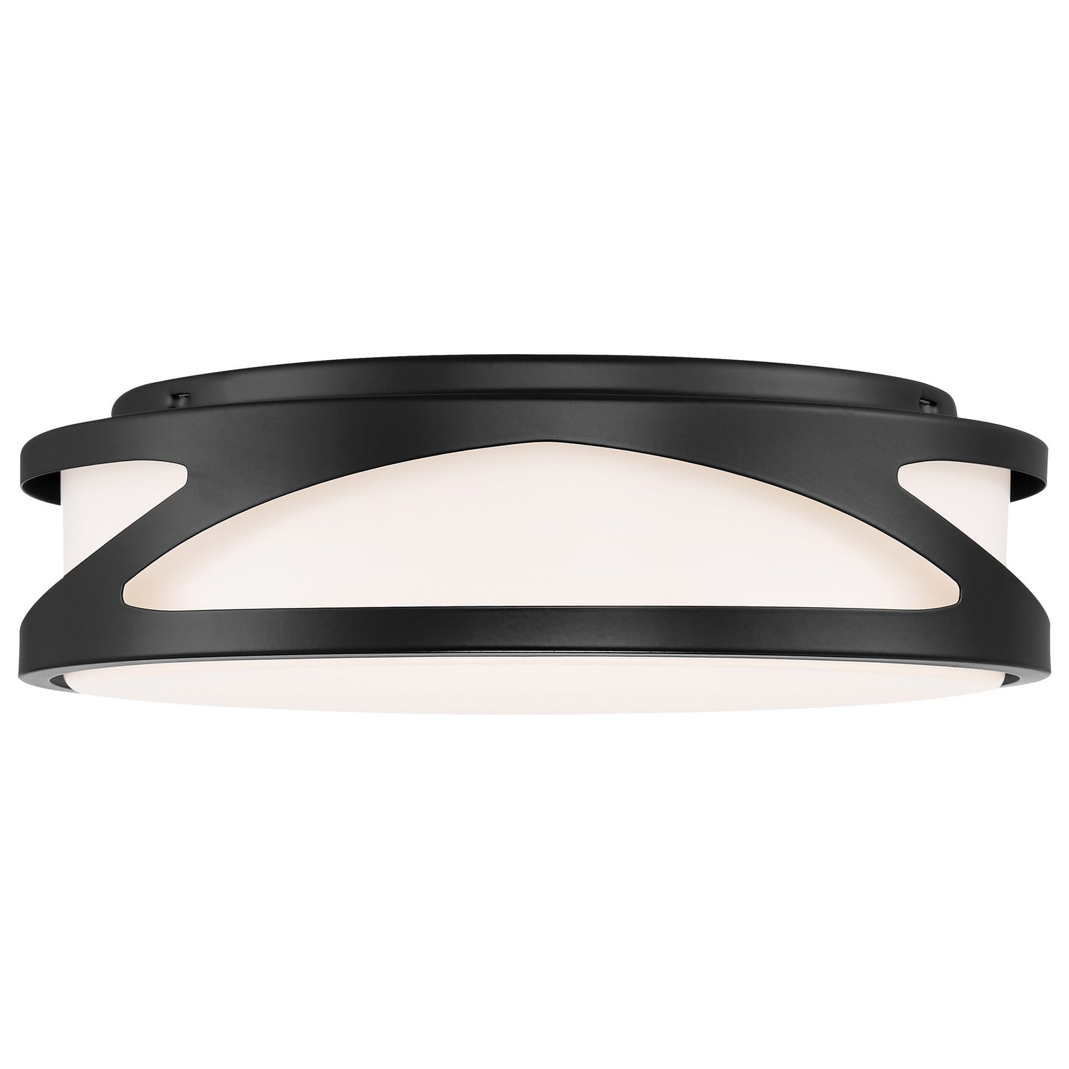 Access - 49990LEDD-BL/ACR - LED Flush Mount - Lucia - Black