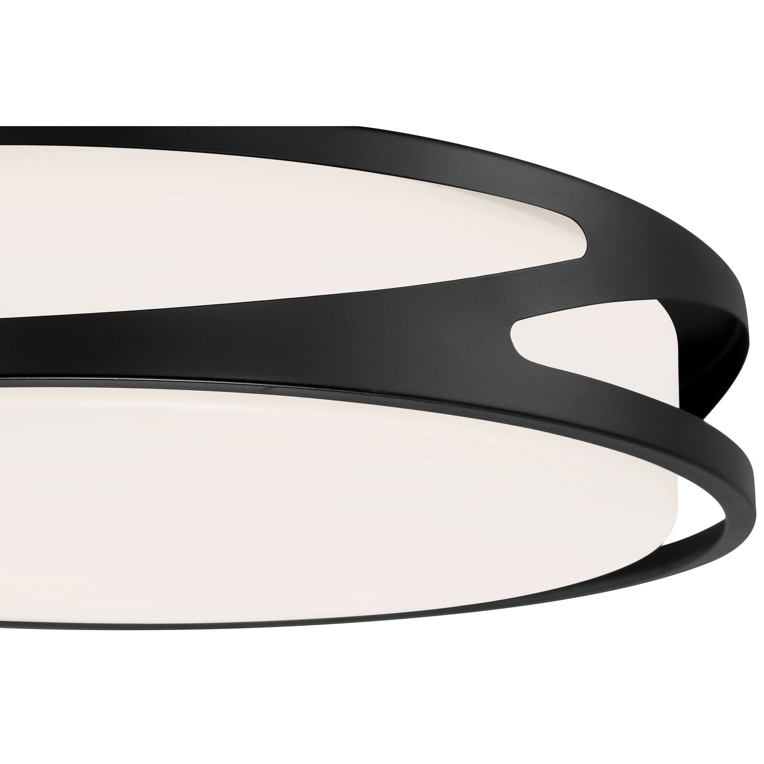 Access - 49990LEDD-BL/ACR - LED Flush Mount - Lucia - Black