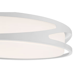 Access - 49990LEDD-WH/ACR - LED Flush Mount - Lucia - White