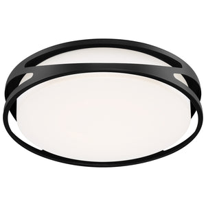 Access - 49991LEDD-BL/ACR - LED Flush Mount - Lucia - Black