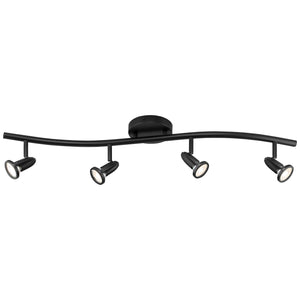 Access - 52204LEDDLP-BL - LED Wall or Ceiling Spotlight Bar - Cobra - Black