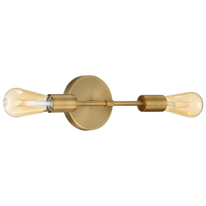 Access - 62300LEDDLP-ABB - LED Wall Sconce - Iconic - Antique Brushed Brass