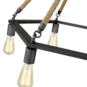 Acclaim Lighting - IN10055AGY - Six Light Chandelier - Holden - Antique Gray