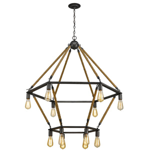 Acclaim Lighting - IN10056AGY - 12 Light Chandelier - Holden - Antique Gray