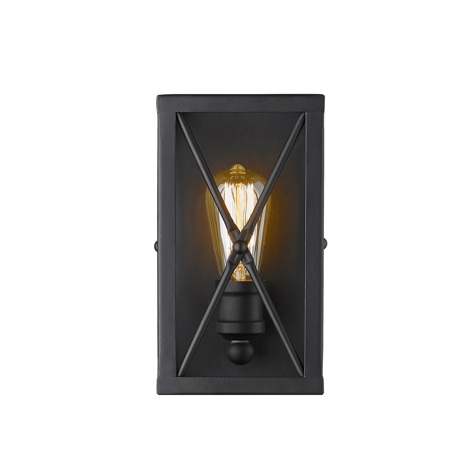 Acclaim Lighting - IN41120BK - One Light Wall Sconce - Brooklyn - Matte Black