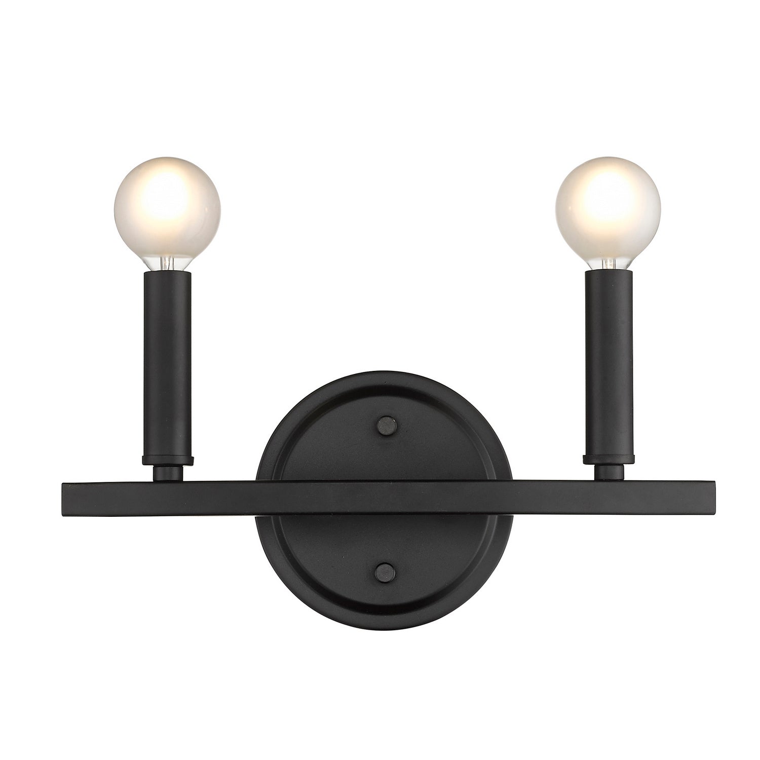 Acclaim Lighting - IN41154BK - Two Light Vanity - Sawyer - Matte Black