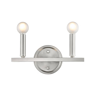 Acclaim Lighting - IN41154SN - Two Light Vanity - Sawyer - Satin Nickel