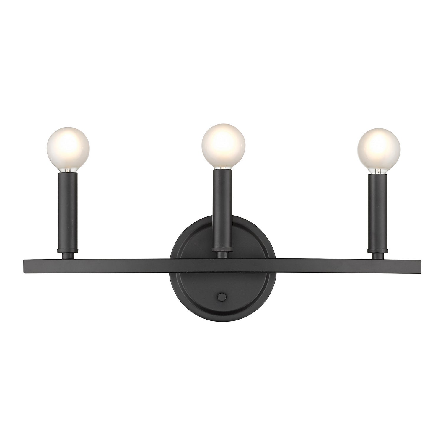 Acclaim Lighting - IN41155BK - Three Light Vanity - Sawyer - Matte Black