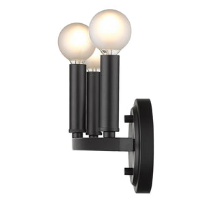 Acclaim Lighting - IN41155BK - Three Light Vanity - Sawyer - Matte Black