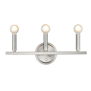 Acclaim Lighting - IN41155SN - Three Light Vanity - Sawyer - Satin Nickel