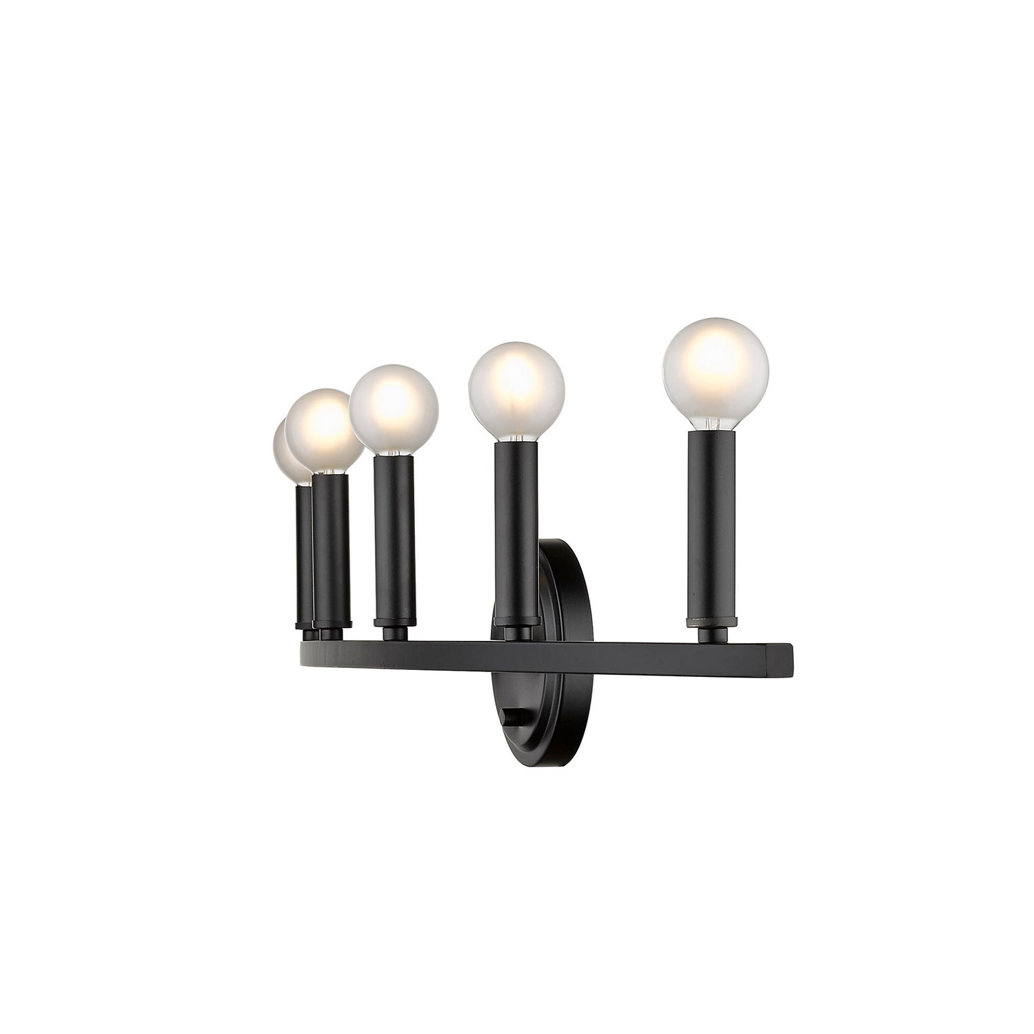 Acclaim Lighting - IN41156BK - Five Light Vanity - Sawyer - Matte Black