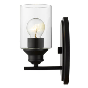 Acclaim Lighting - IN41450BK - One Light Wall Sconce - Gemma - Matte Black