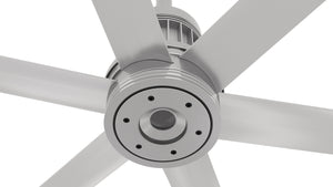 Big Ass Fans - MK-I61-071806A727I12 - 84"Ceiling Fan - i6 - Brushed Silver