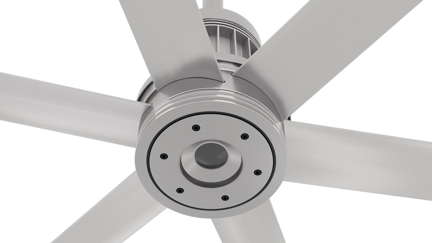 Big Ass Fans - MK-I61-071906A727I12 - 84"Ceiling Fan - i6 - Brushed Silver