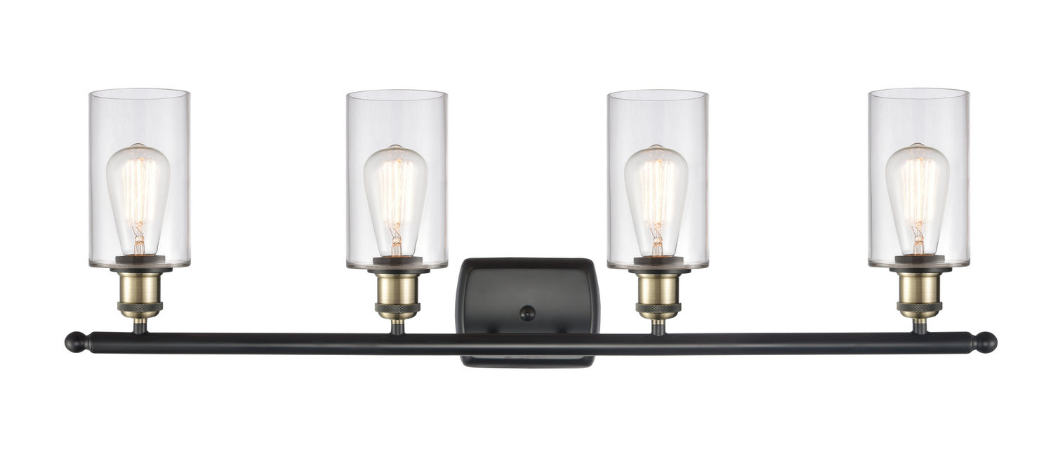 Innovations - 516-4W-BAB-G802 - Four Light Bath Vanity - Ballston - Black Antique Brass