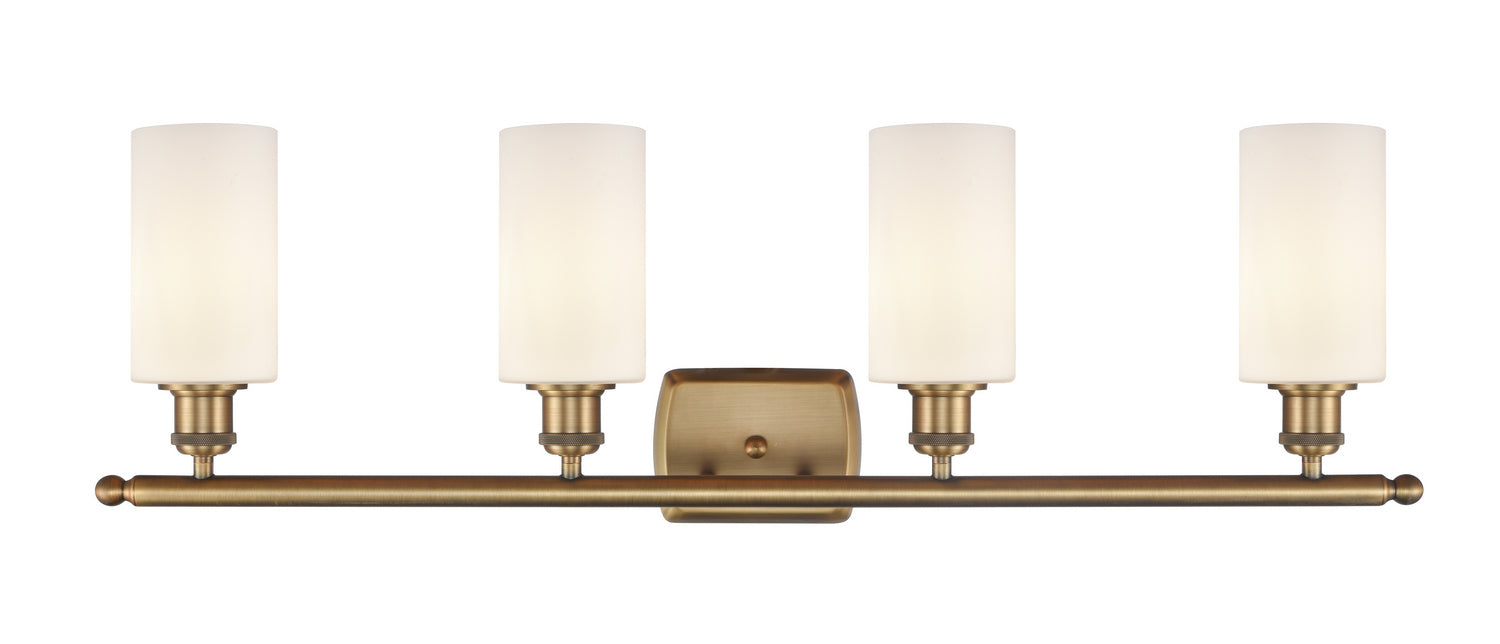 Innovations - 516-4W-BB-G801 - Four Light Bath Vanity - Ballston - Brushed Brass