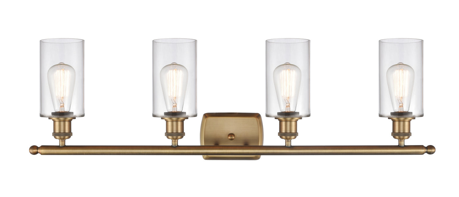 Innovations - 516-4W-BB-G802 - Four Light Bath Vanity - Ballston - Brushed Brass