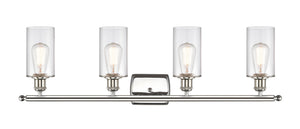 Innovations - 516-4W-PN-G802 - Four Light Bath Vanity - Ballston - Polished Nickel