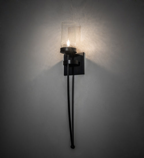 Meyda Tiffany - 211526 - LED Wall Sconce - Bechar - Solar Black