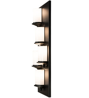 Meyda Tiffany - 222730 - Five Light Wall Sconce - Octavia - Solar Black