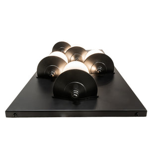 Meyda Tiffany - 222730 - Five Light Wall Sconce - Octavia - Solar Black