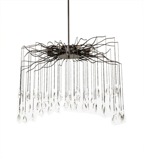 Meyda Tiffany - 224475 - Eight Light Chandelier - Aranha - Dark Bronze