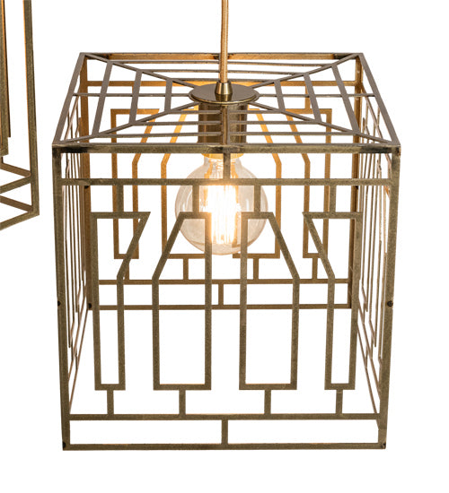 Meyda Tiffany - 227013 - LED Pendant - Pablo - Brushed Brass