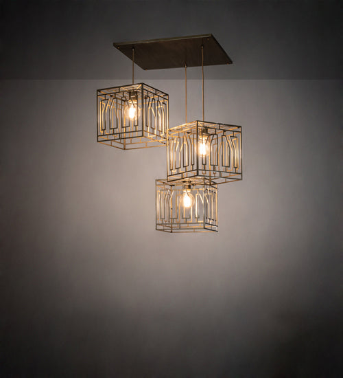 Meyda Tiffany - 227013 - LED Pendant - Pablo - Brushed Brass