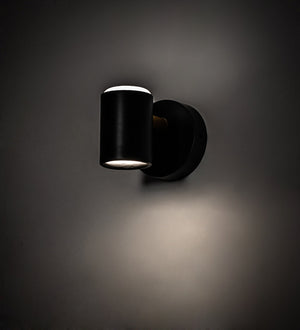 Meyda Tiffany - 227971 - LED Wall Sconce - Kellen - Flat Black And Goldtastic