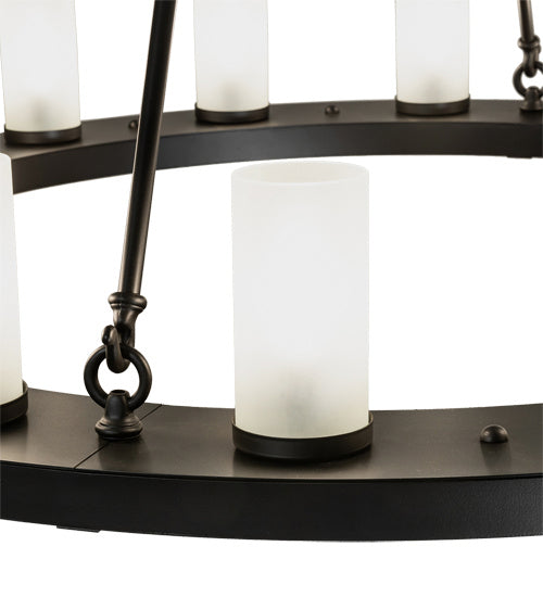 Meyda Tiffany - 230979 - 16 Light Chandelier - Loxley - Blackwash