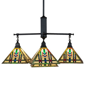 Meyda Tiffany - 231684 - Five Light Chandelier - Prairie Wheat - Craftsman Brown