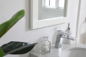 Elegant Lighting - VM21832WH - Mirror - Aqua - White