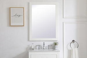Elegant Lighting - VM22432WH - Mirror - Aqua - White