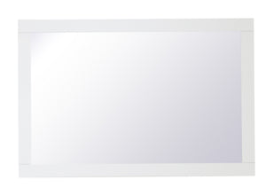 Elegant Lighting - VM22436WH - Mirror - Aqua - White