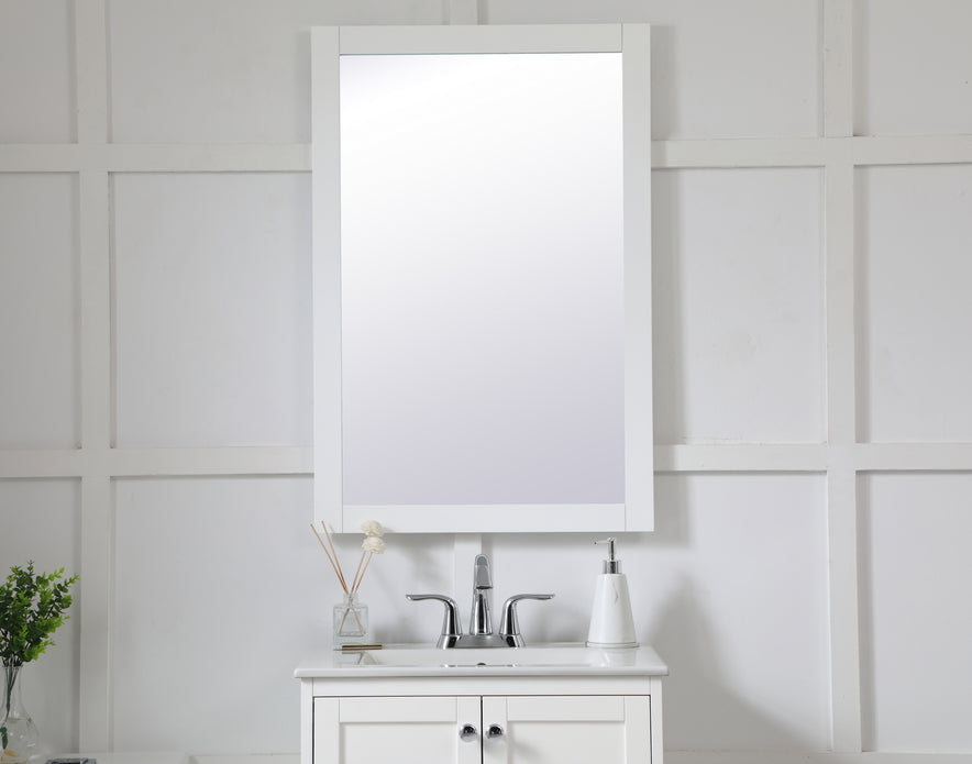 Elegant Lighting - VM22436WH - Mirror - Aqua - White