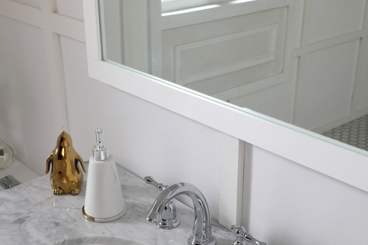 Elegant Lighting - VM22436WH - Mirror - Aqua - White