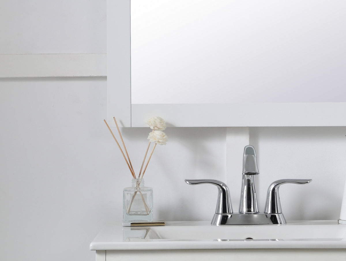 Elegant Lighting - VM22436WH - Mirror - Aqua - White