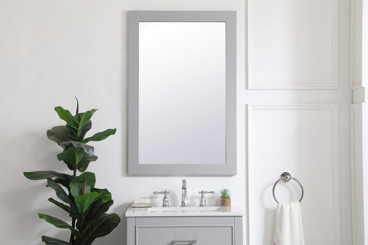 Elegant Lighting - VM22436GR - Mirror - Aqua - Grey