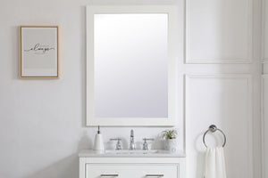 Elegant Lighting - VM22736WH - Mirror - Aqua - White