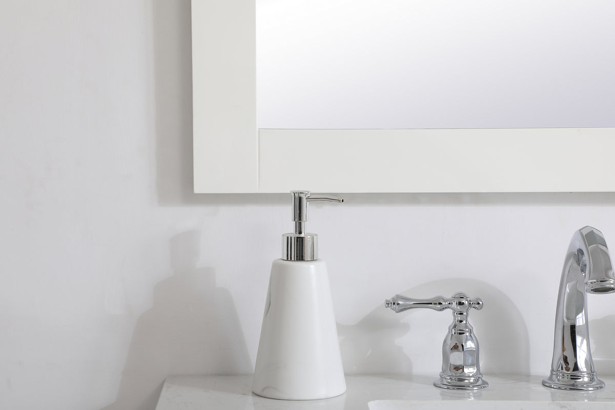 Elegant Lighting - VM22736WH - Mirror - Aqua - White