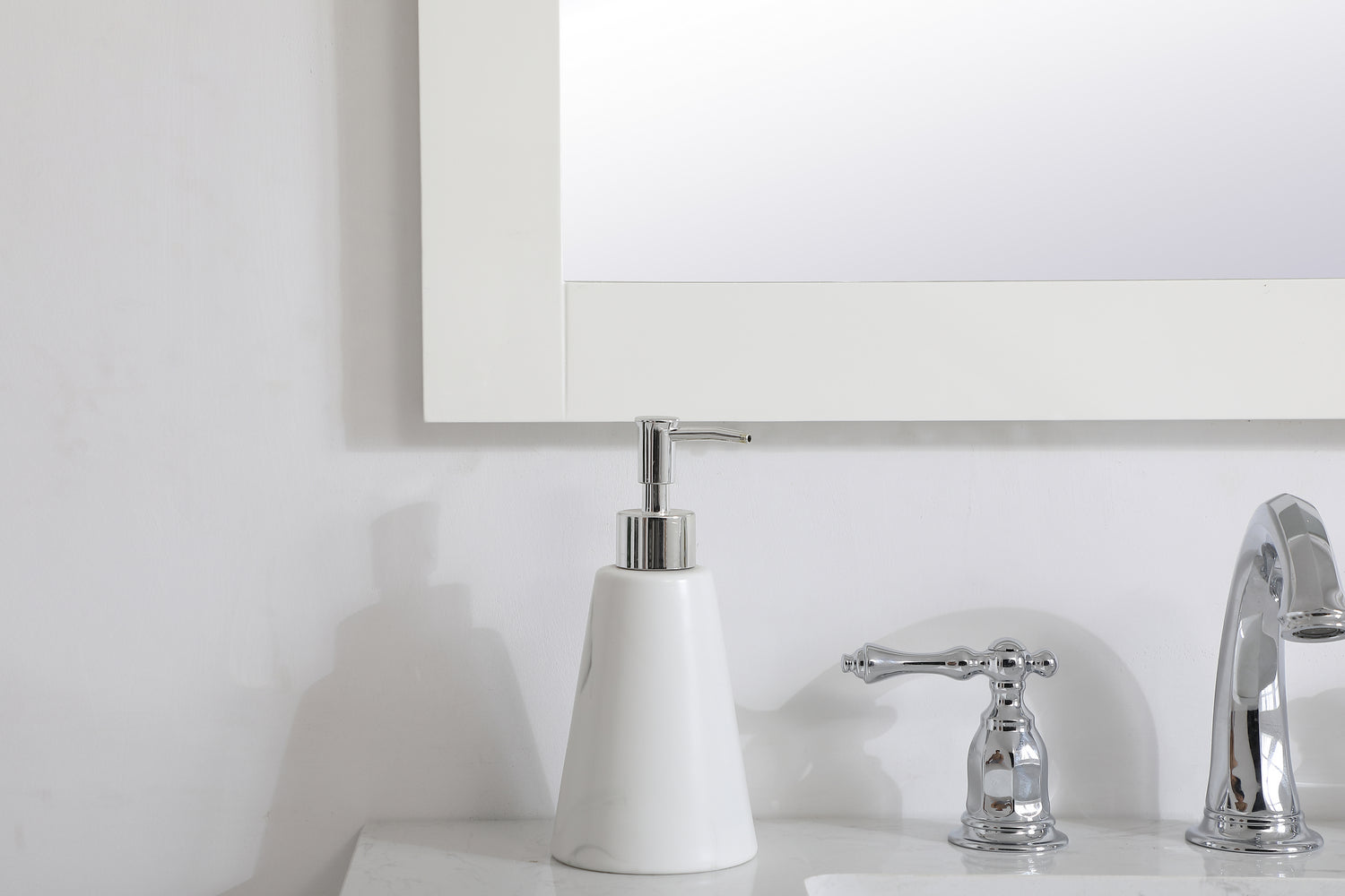 Elegant Lighting - VM22736WH - Mirror - Aqua - White