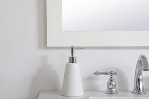 Elegant Lighting - VM22736WH - Mirror - Aqua - White