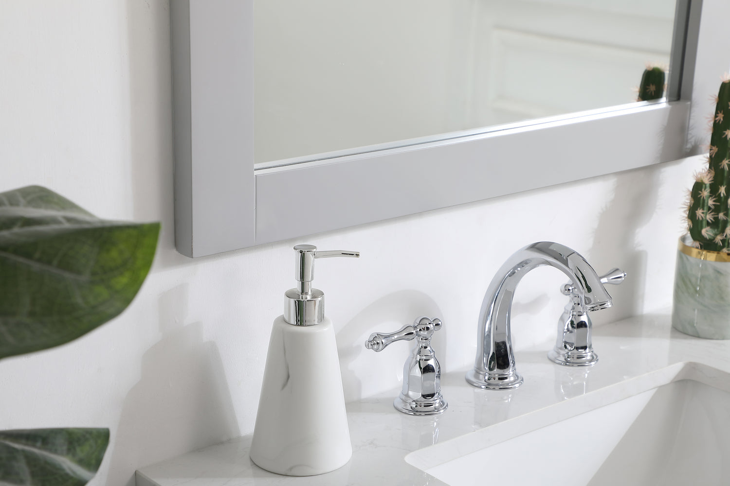 Elegant Lighting - VM22736GR - Mirror - Aqua - Grey