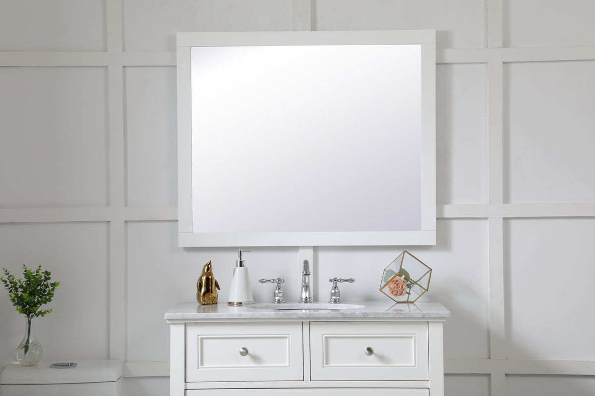 Elegant Lighting - VM23036WH - Mirror - Aqua - White