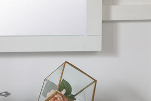 Elegant Lighting - VM23036WH - Mirror - Aqua - White